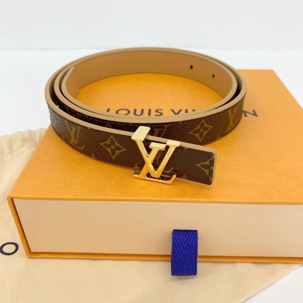 LOUIS VUITTON ルイヴィトン 細ベルト LVアイコニック モノグラム
