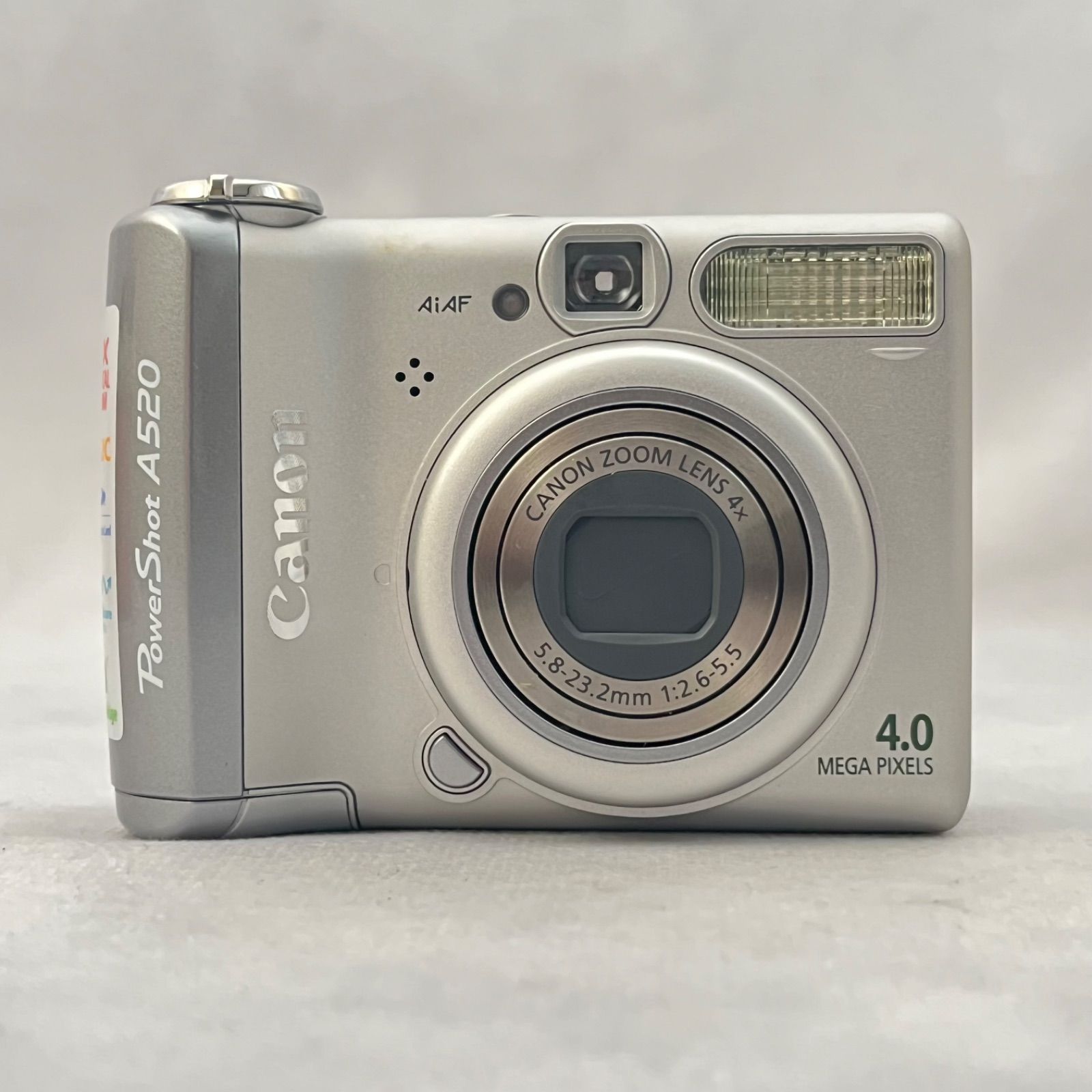 動作確認済・美品　Canon PowerShot A520 希少オールドコンデジ 動作確認済・美品 Canon PowerShot A520 希少オールドコンデジ 【公式