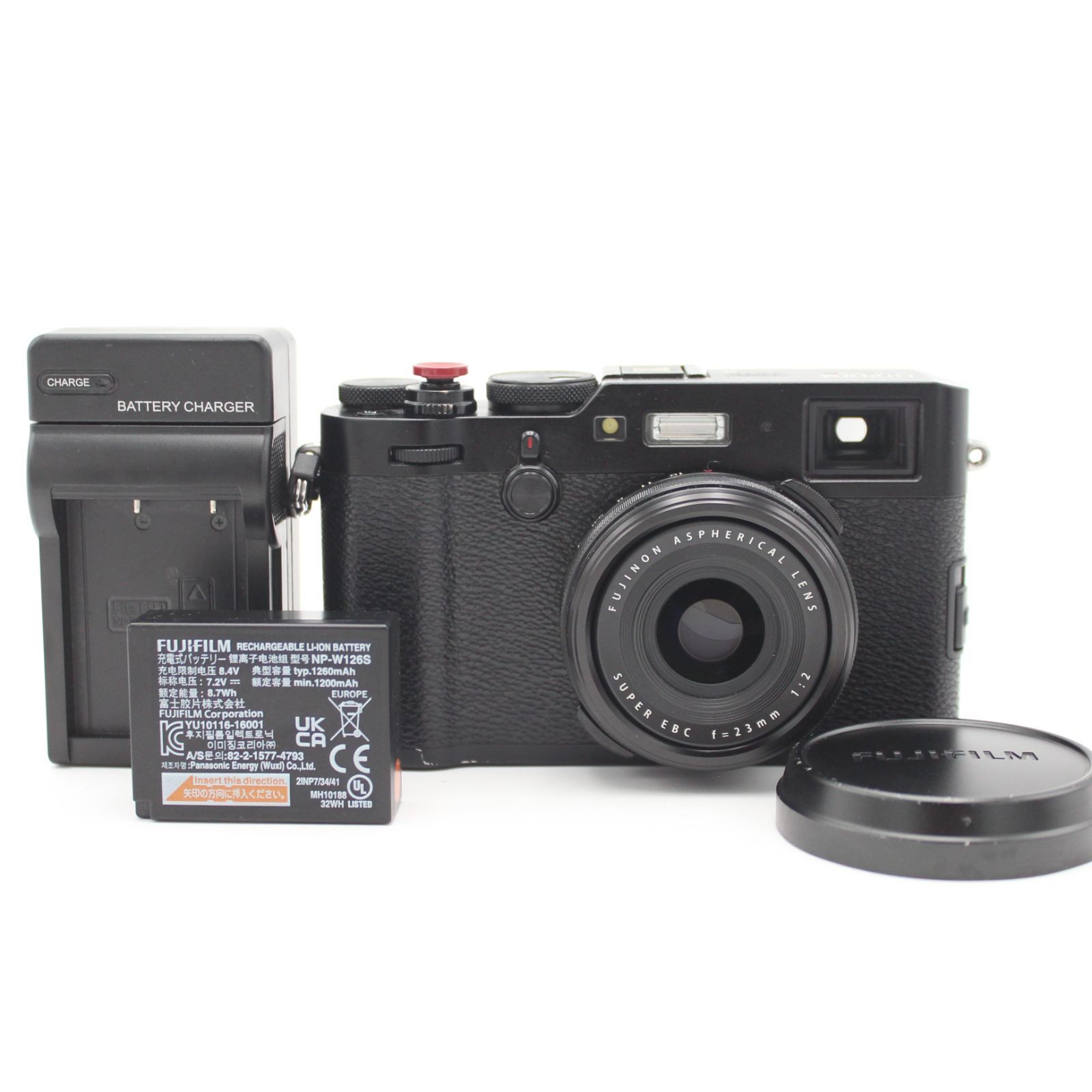 □美品□ FUJIFILM デジタルカメラ X100F ブラック X100F-B ♯11920 
