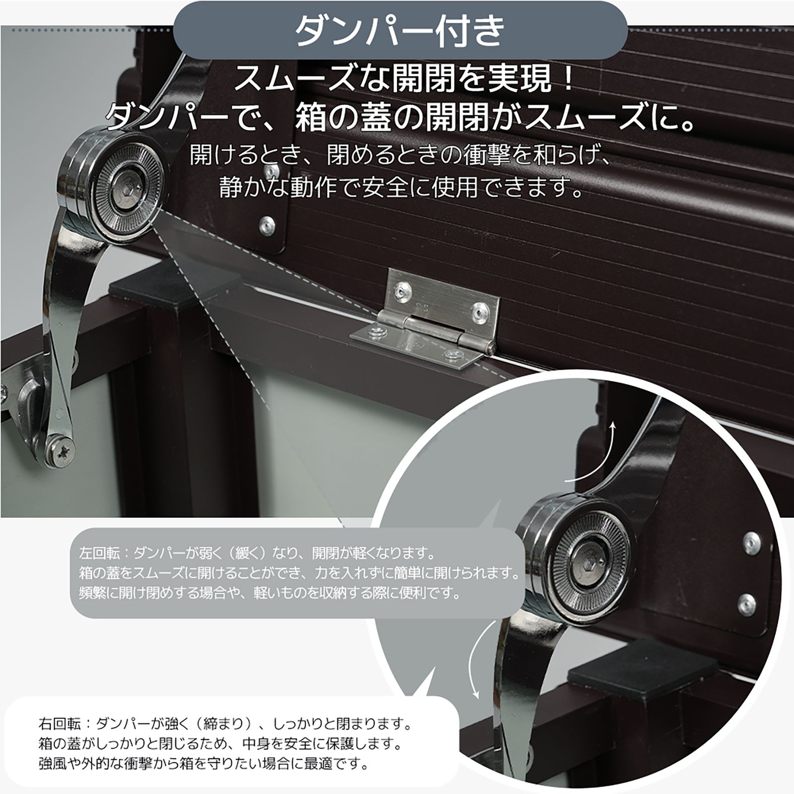 サイズC 120cm 162L】物置 屋外 収納ベンチ 収納ボックス アルミ 