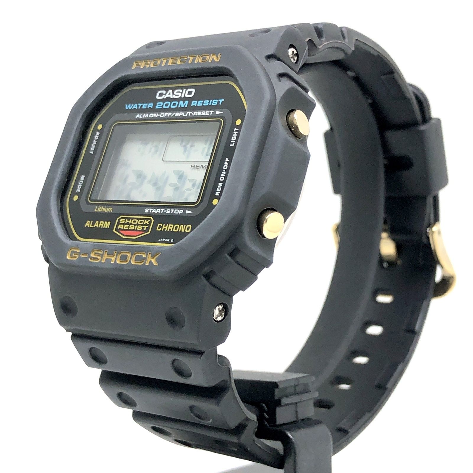 G-SHOCK ジーショック DW-5600C-1V M901 海外版 200M表記 スピード 