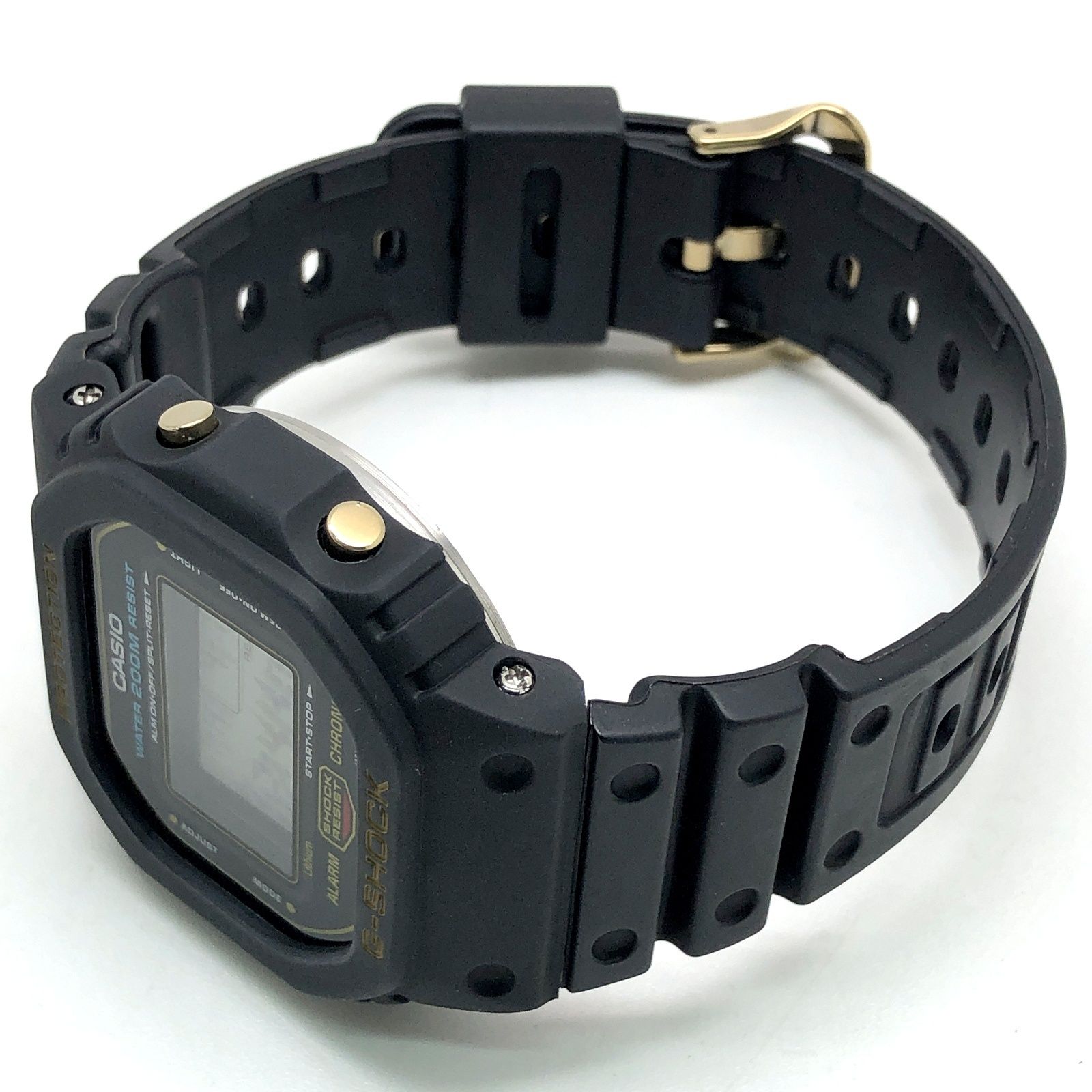 G-SHOCK ジーショック DW-5600C-1V M901 海外版 200M表記 スピードモデル ゴールドバージョン 豆球 SPEED 1987年6月発売 G-SHOCK ジーショック DW-5600C-1V M901 海外版 200M表記 スピード
