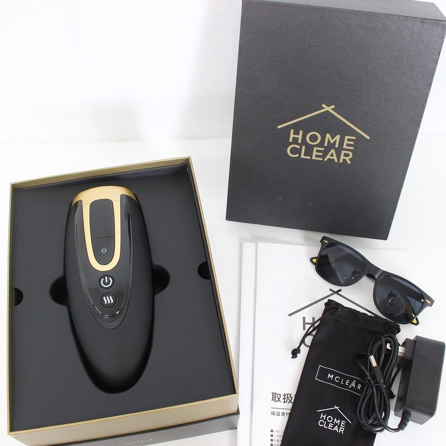 美容家電 【美品】HOME CLEAR 家庭用脱毛器 ホームクリア 本体
