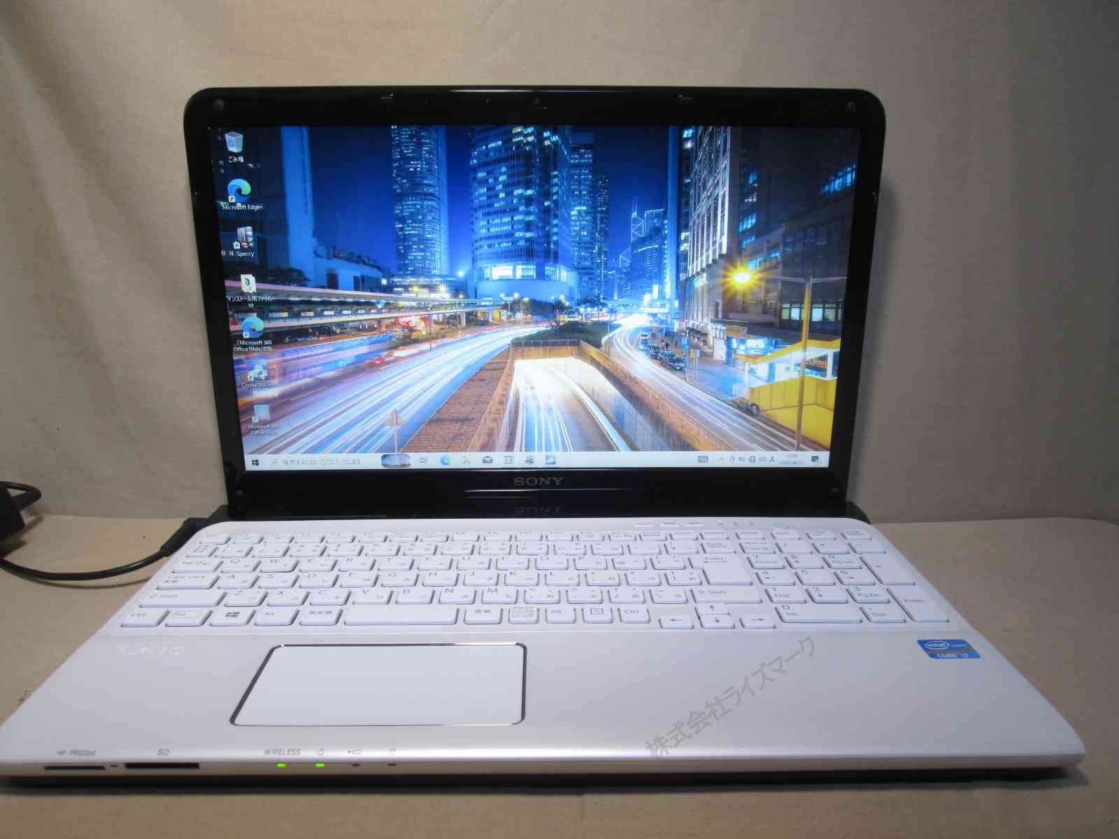 SONY VAIO SVE15137CJW【大容量HDD搭載】 Core i7 3632QM 【Windows10