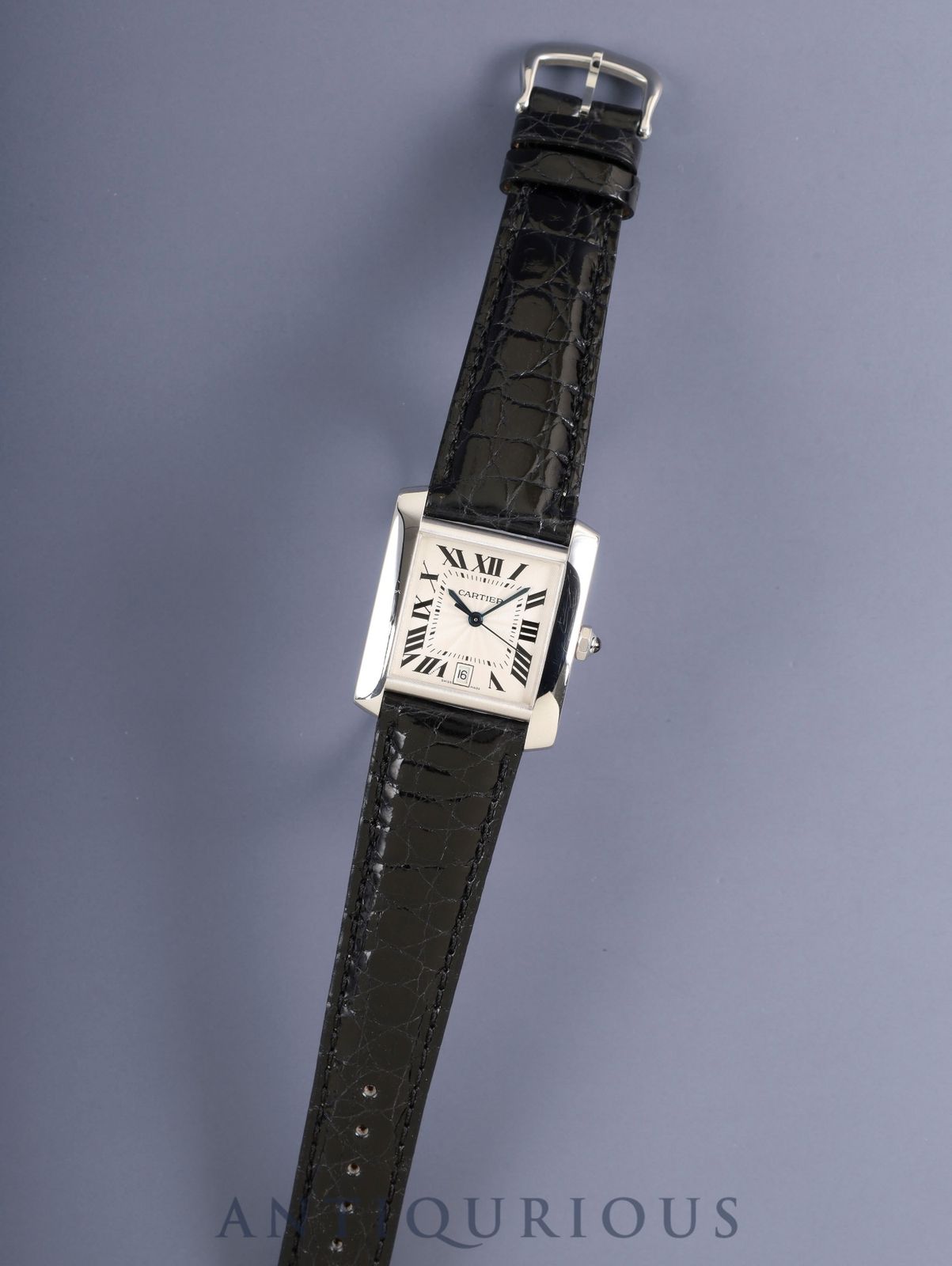 カルティエ タンクフランセーズ LM W50011S3 / 2366 自動巻き Cal 