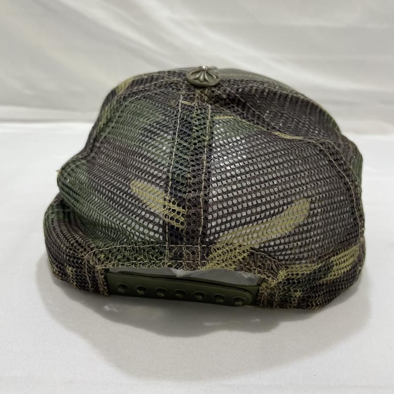 中古】CHROME HEARTS トラッカー メッシュ キャップ 迷彩[19