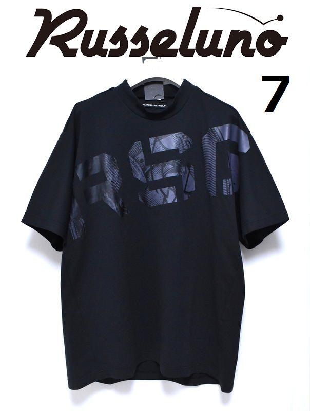 定価2万3100円】新品 ラッセルノ ゴルフ ロゴ ハイネック ショート