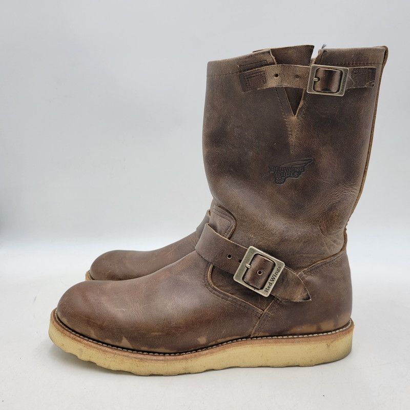 r*u様 レッドウイング REDWING 2975 エンジニアブーツ USA 5 中古品】RED WING レッドウィング ENGINEER BOOTS 2975 エンジニア