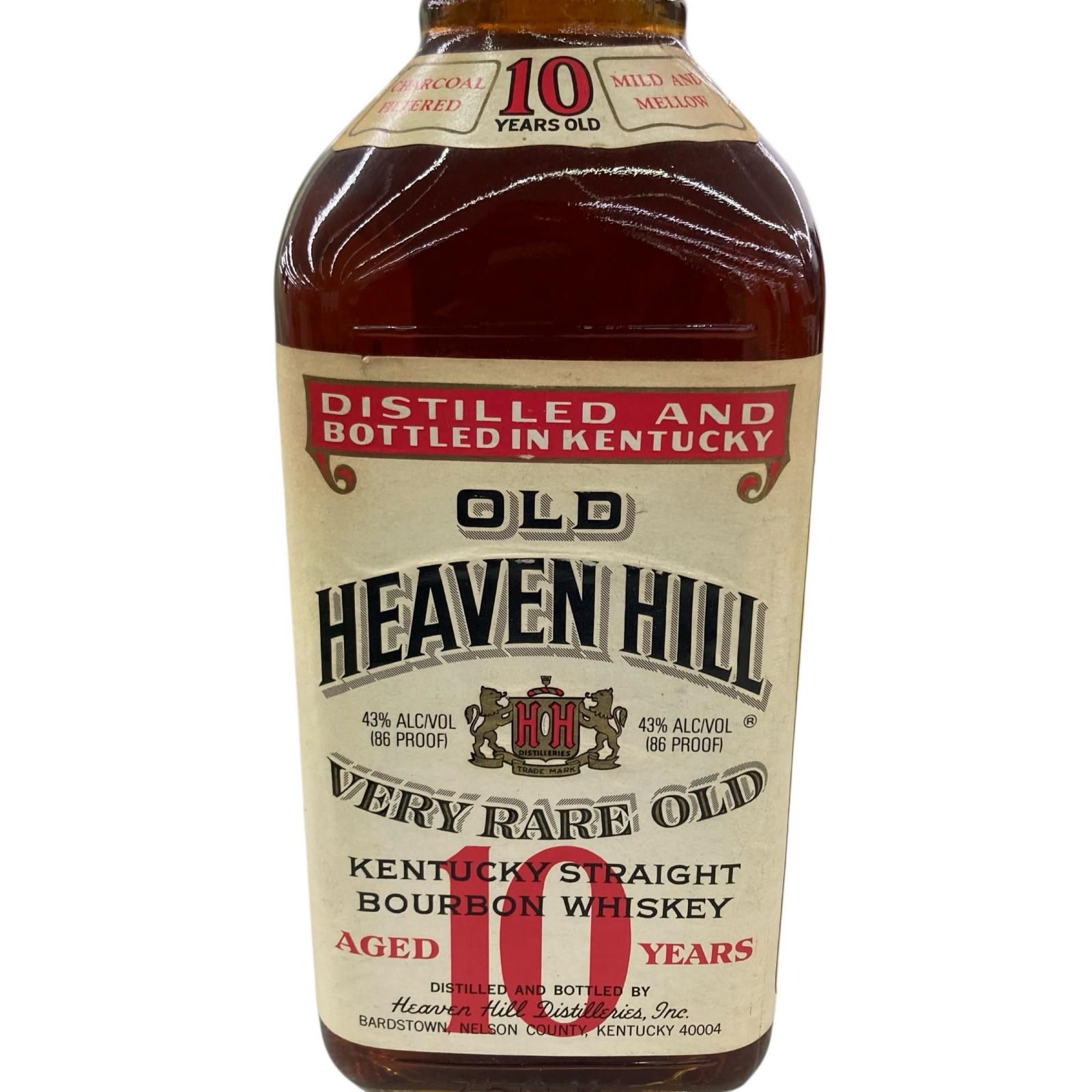 HILL 10年 OLD HEAVEN 750ml オールドヘブンヒル10年 ヘブンヒル Yahoo 