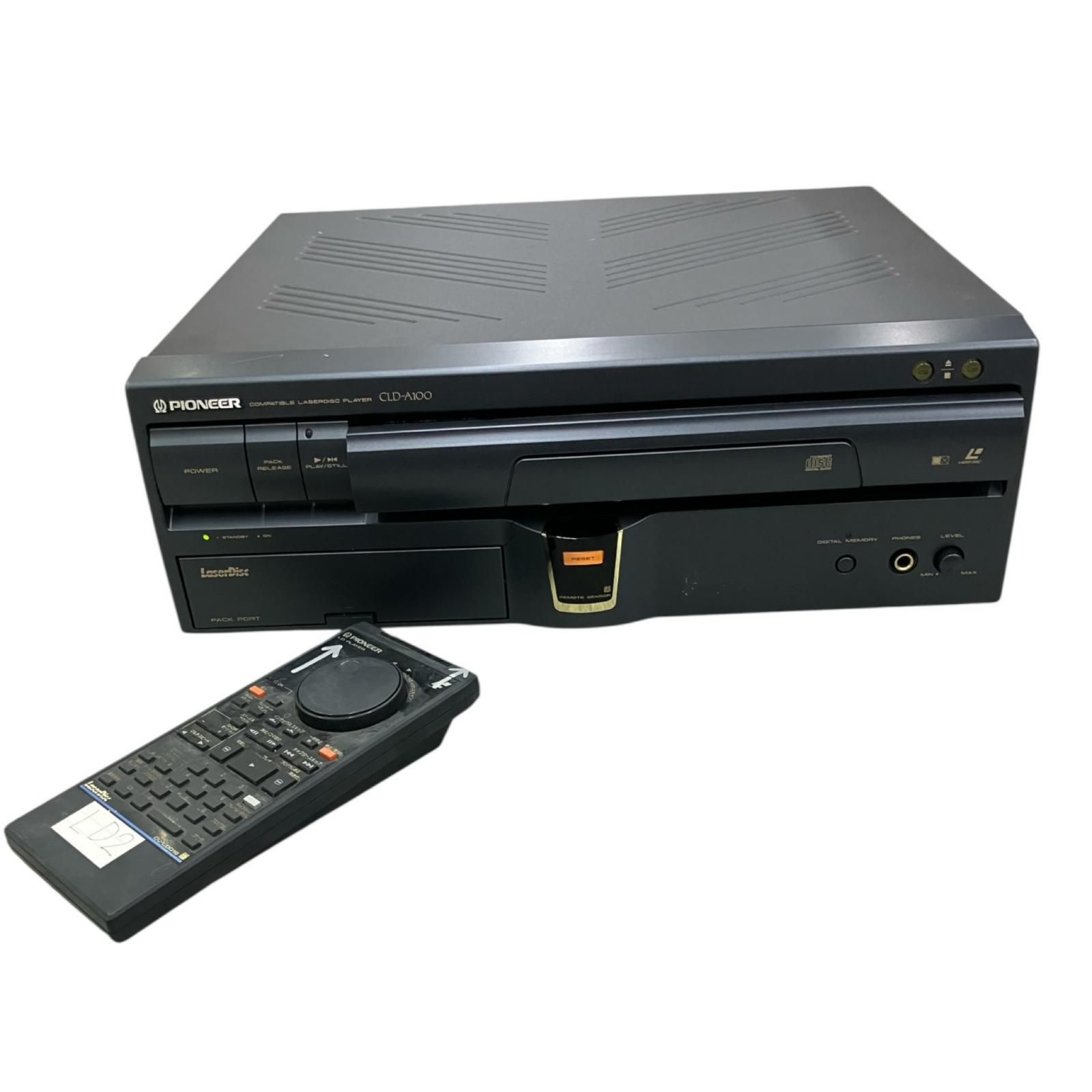 【ジャンク】Pioneer LDプレーヤー LD-X1 LD-X1(Pioneer) 1989年 | 古いハードに囲まれて since2011