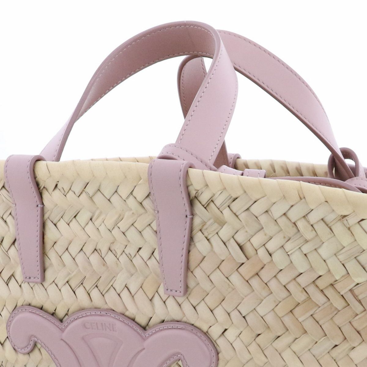CELINE セリーヌ トリオンフ パニエ ハンドバッグ かごバッグ 19400 