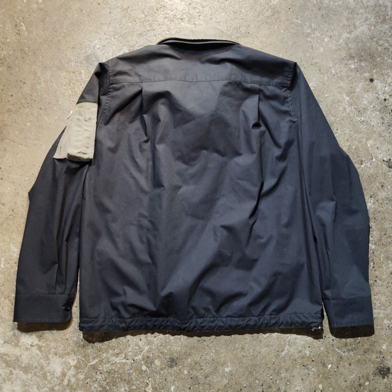 sacai 26SS Cotton Nylon Oxford Blouson ネイビー 2 サカイ コットン 