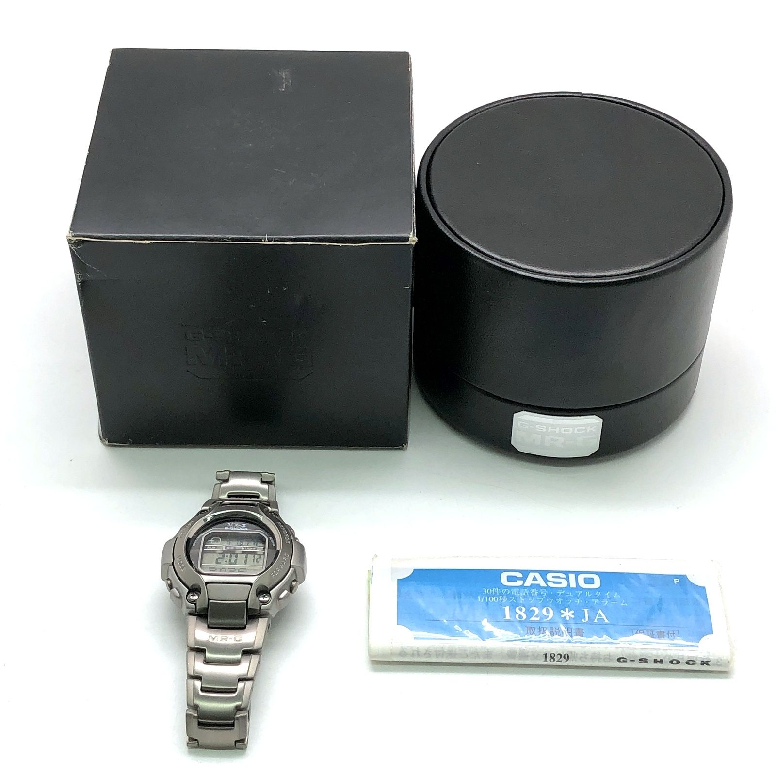 G-SHOCK ジーショック MRG-220T-1 MR-G フルメタル チタンモデル EL 