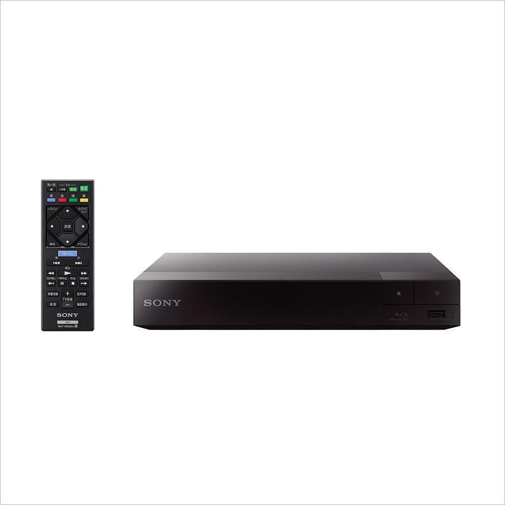 ソニー ブルーレイプレーヤー/DVDプレーヤー 2025年モデル コンパクト スタンダードモデル BDP-S1700/K [2025年モデル]