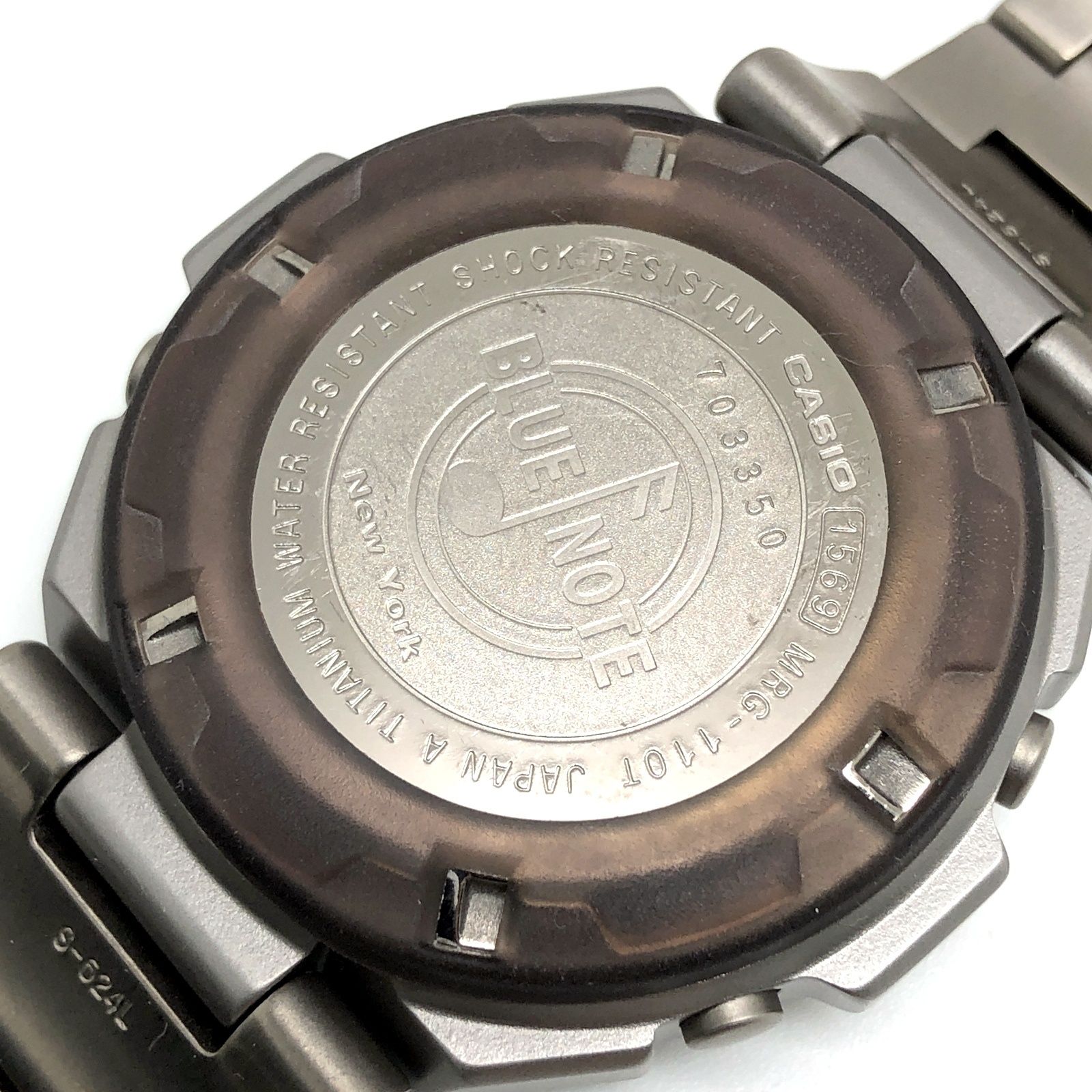 G-SHOCK ジーショック MRG-110TBN-2 BLUE NOTE MR-G チタンモデル 