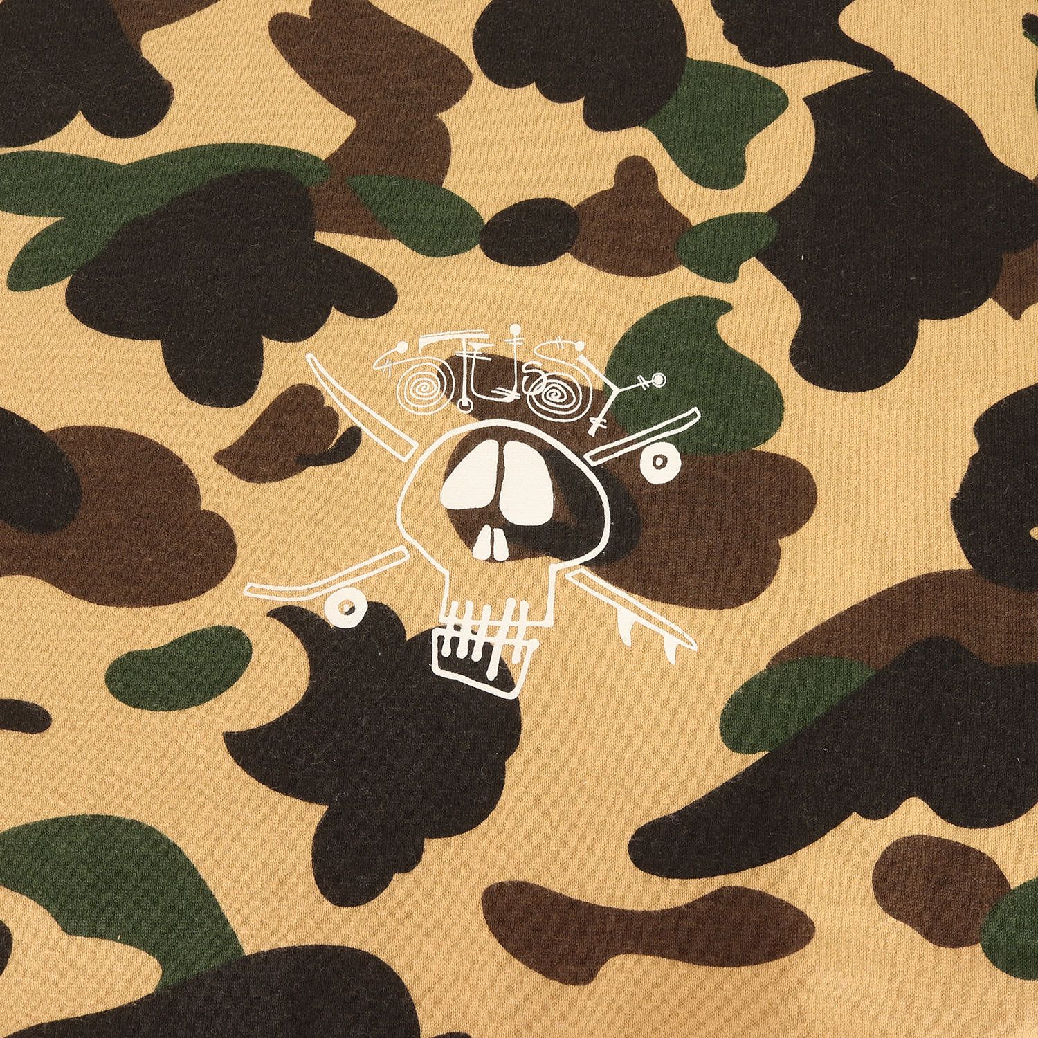 美品】A BATHING APE ア ベイシング エイプ Tシャツ イエローカモ 