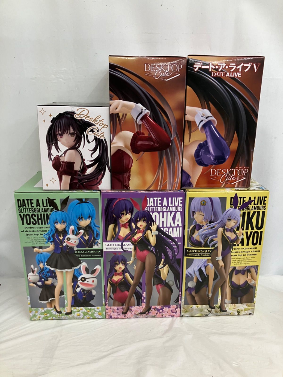【新品未開封】デート・ア・ライブ フィギュア 6種 セット デート・ア・ライブ フィギュアセット - メルカリ