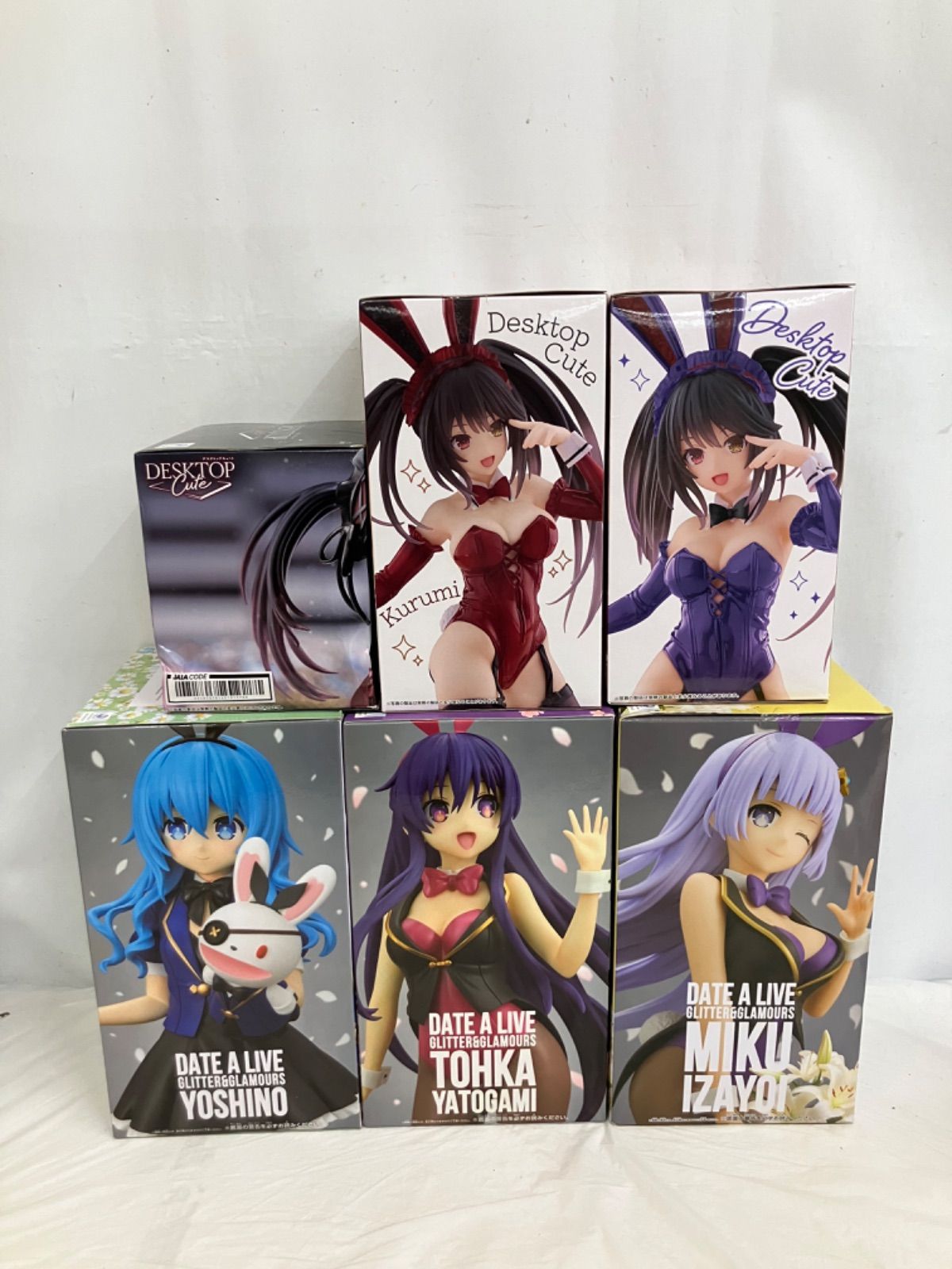 【新品未開封】デート・ア・ライブ フィギュア 6種 セット 未開封 DATE ALIVE デート・ア・ライブ フィギュア 6種 LF4968 f107