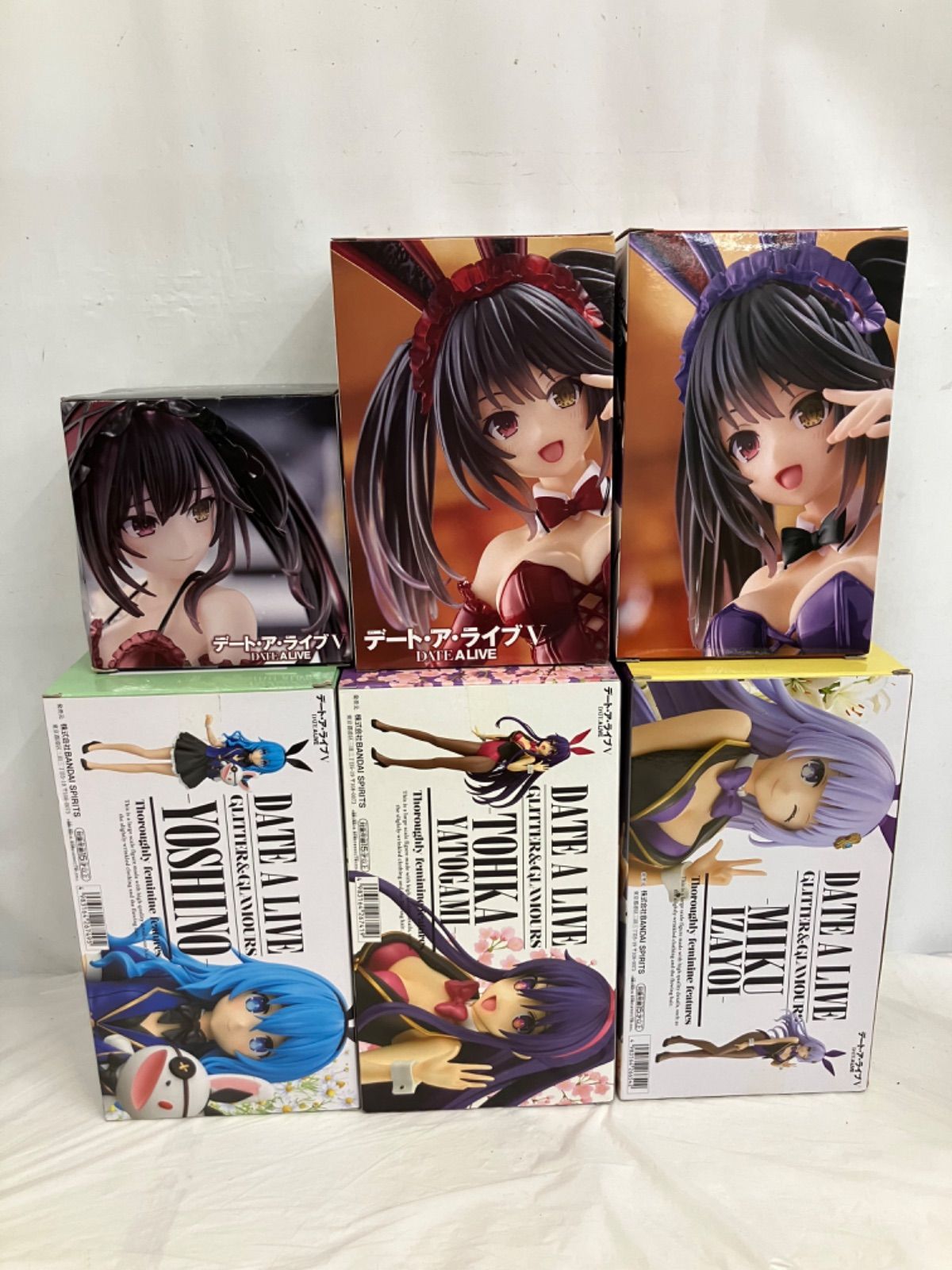 【新品未開封】デート・ア・ライブ フィギュア 6種 セット デート・ア・ライブ フィギュアセット - メルカリ