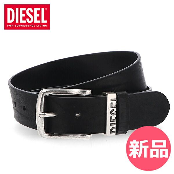 DIESEL レザーベルト 本物 新品】 ディーゼル DIESEL B-VISIBLE BELT レザーベルト メンズ