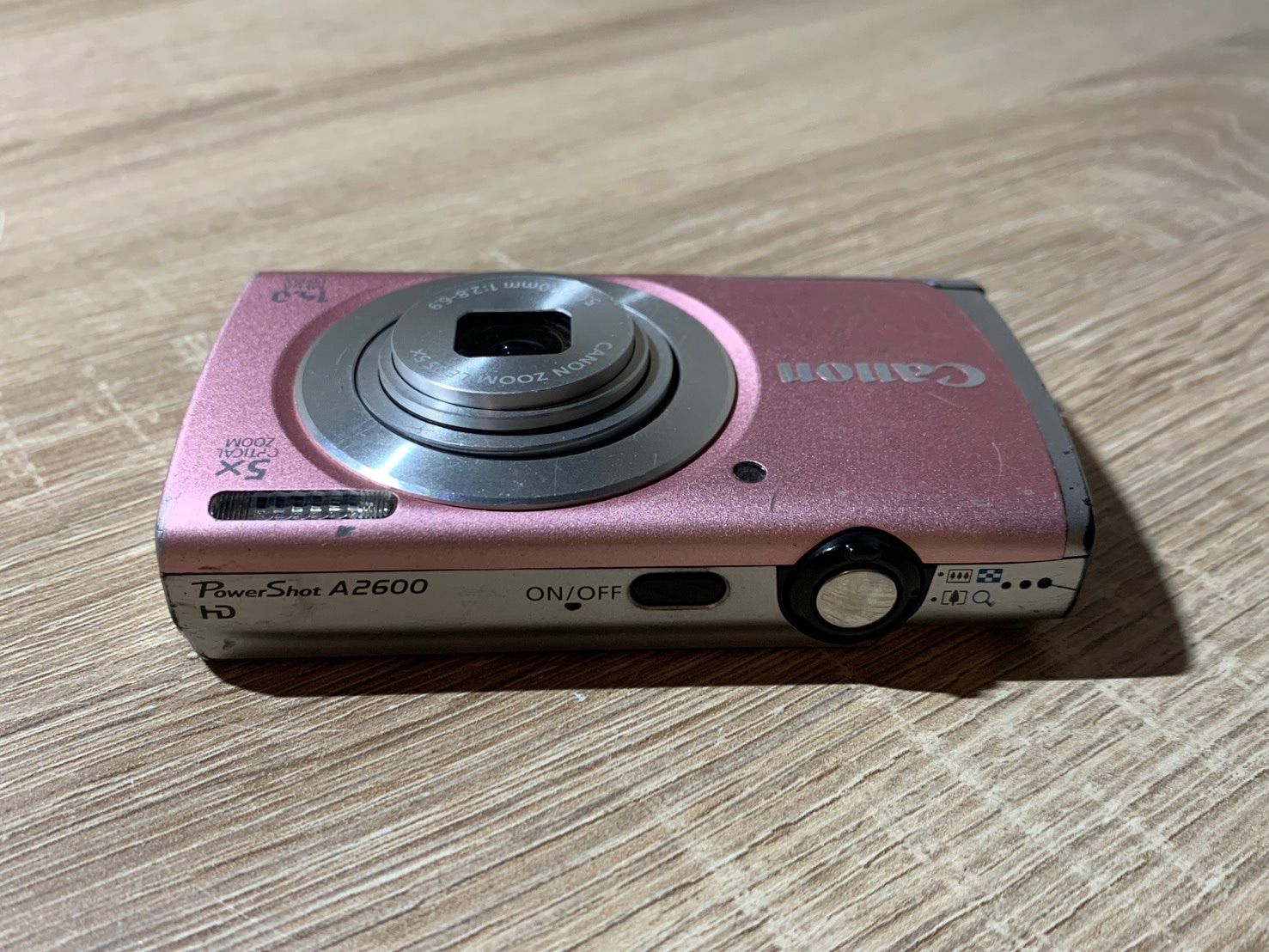 【美品】 Canon PowerShot A2600 ピンク SDカード付 Amazon | Canon デジタルカメラ PowerShot A2600 約1600万画素 光学5倍