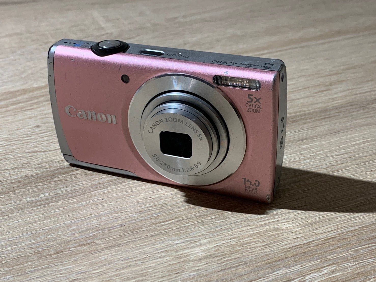 9896 Canon PowerShot A2600 ピンク デジカメ ジャンク品【ネ】 - メルカリ