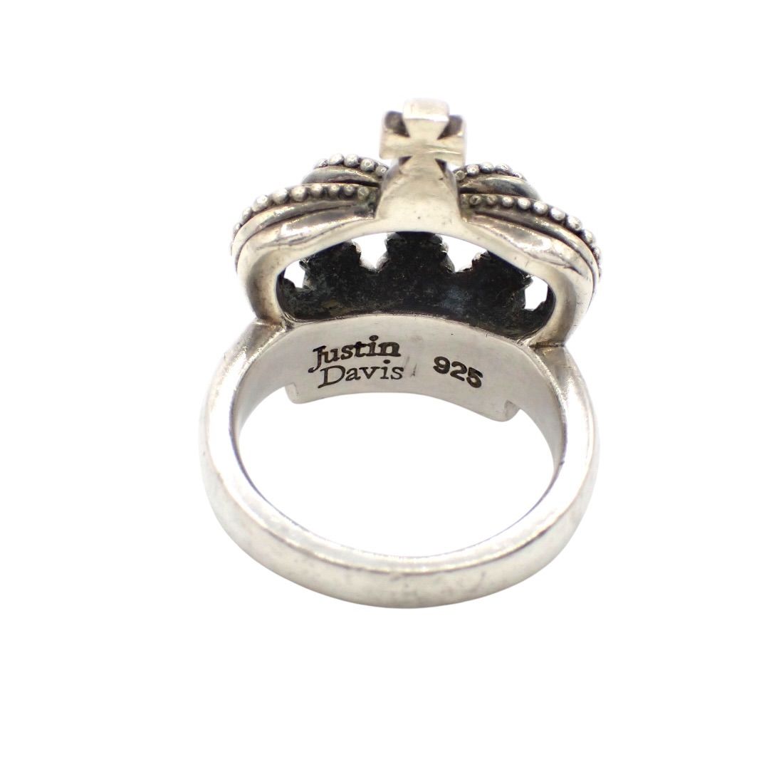 Justin Davis ジャスティンデイビス 16号 DUTCHESS CROWN RING 925