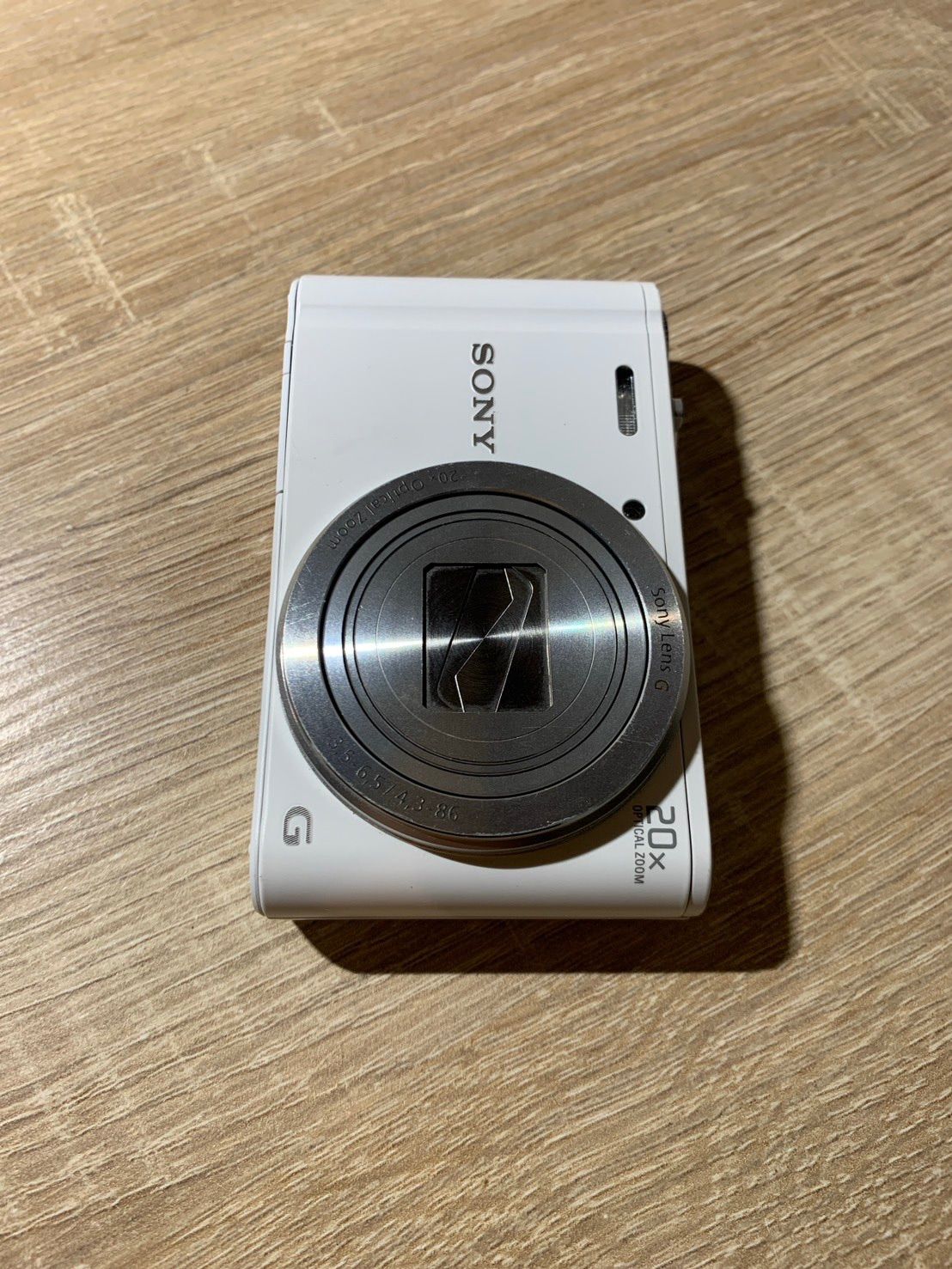 9894 Sony Cyber-shot DSC-WX300 ホワイト デジカメ ジャンク品【ネ