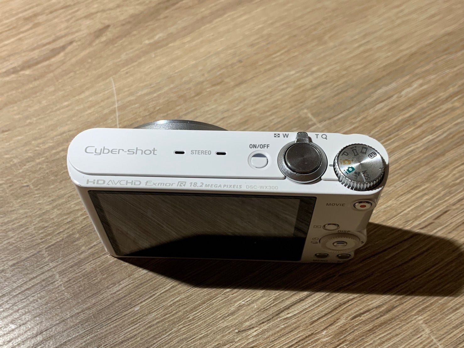 9894 Sony Cyber-shot DSC-WX300 ホワイト デジカメ ジャンク品【ネ