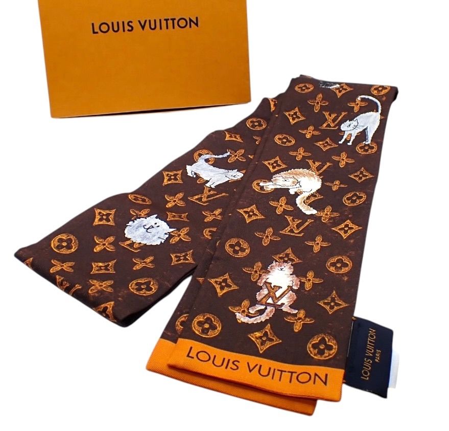 使用僅か 箱 ルイヴィトン LOUIS VUITTON MP2268 バンドー キャット