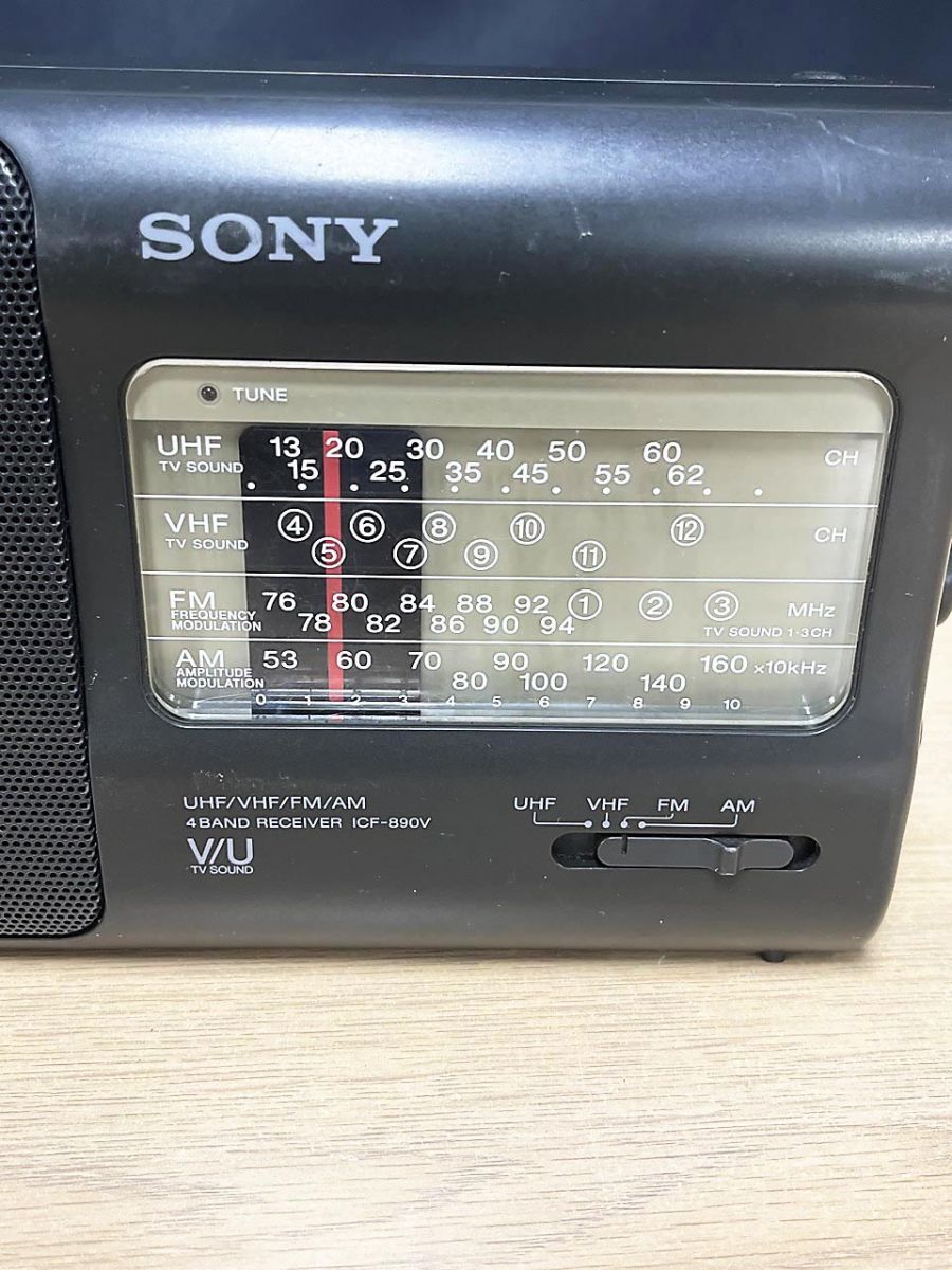 SONY ソニー 4バンドレシーバー ラジオ ICF-890V - メルカリ