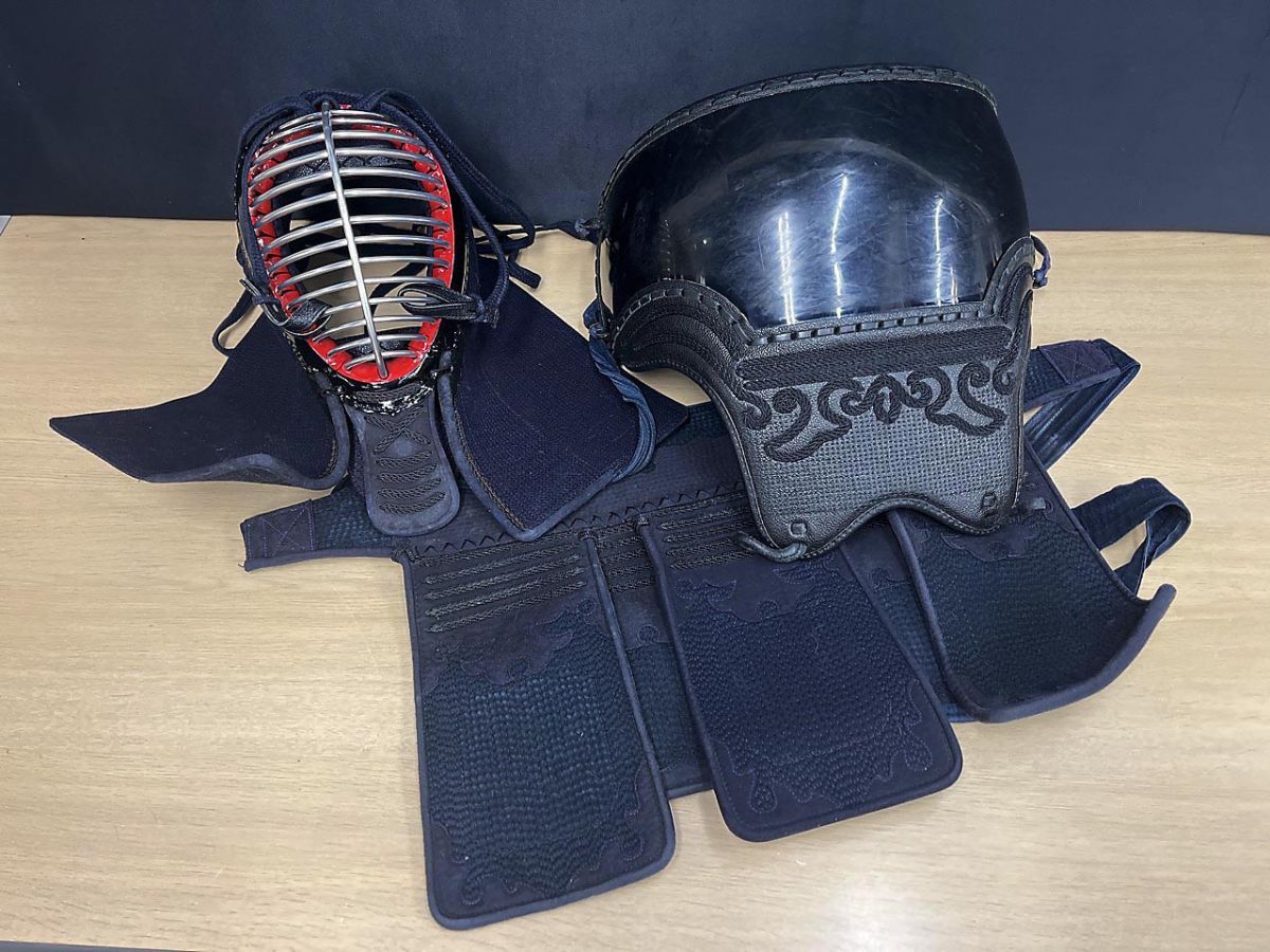 現状品】 森川武道具店 防具セット 面・胴・垂 剣道 ※名前刺繍あり 