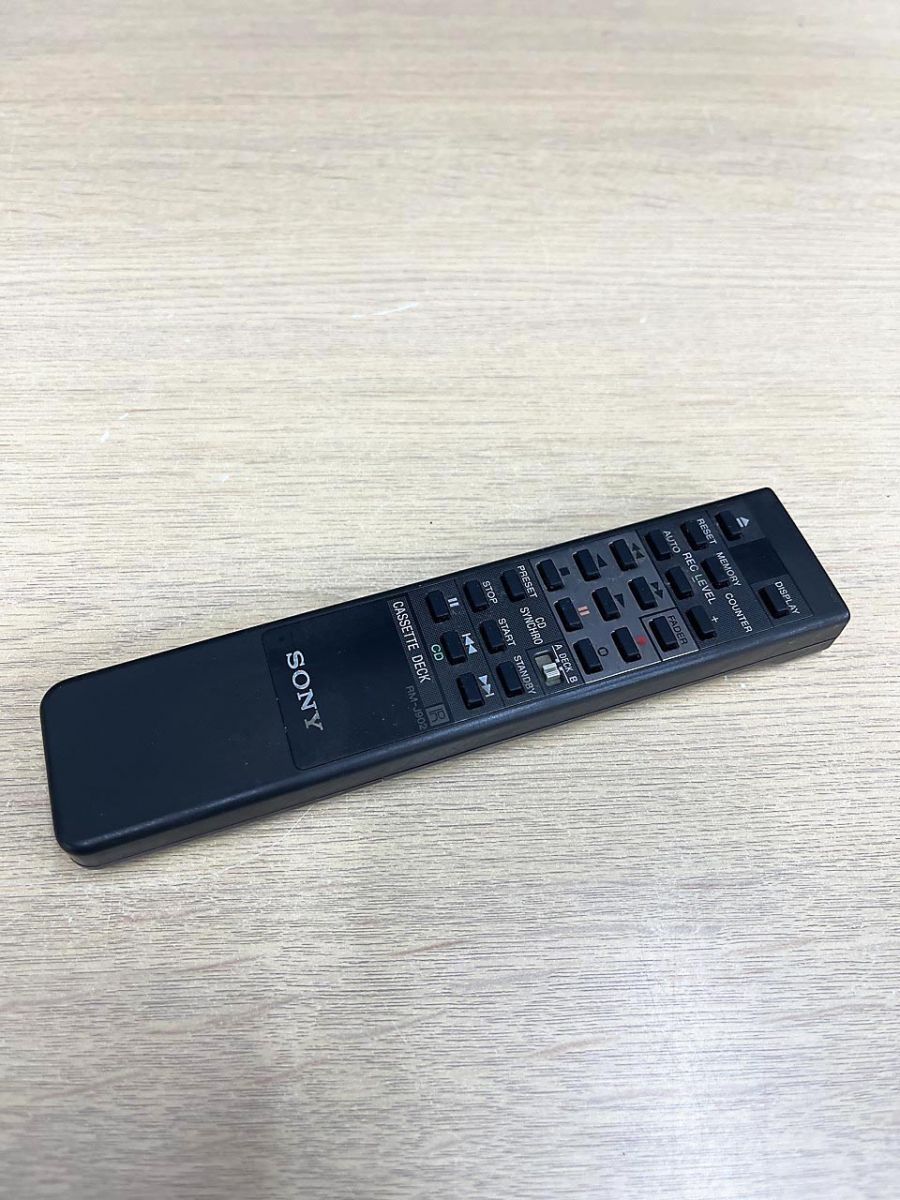 ソニー RM-J902 オーディオ カセットデッキ リモコン SONY ソニー カセットデッキ リモコン RM-J902 - メルカリ