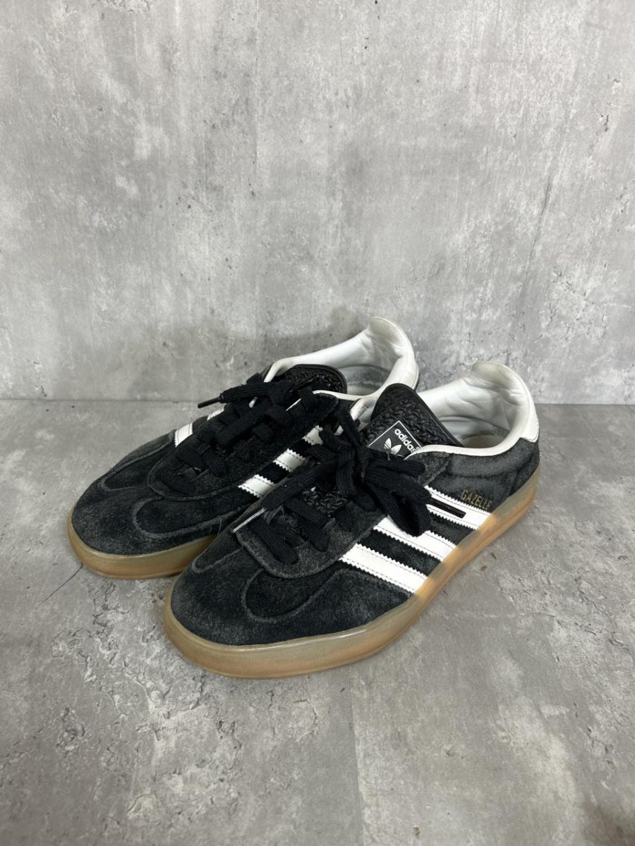 adidas originals adidas originals gazelle low top sneakers size 23.5? /black ■■ ladies