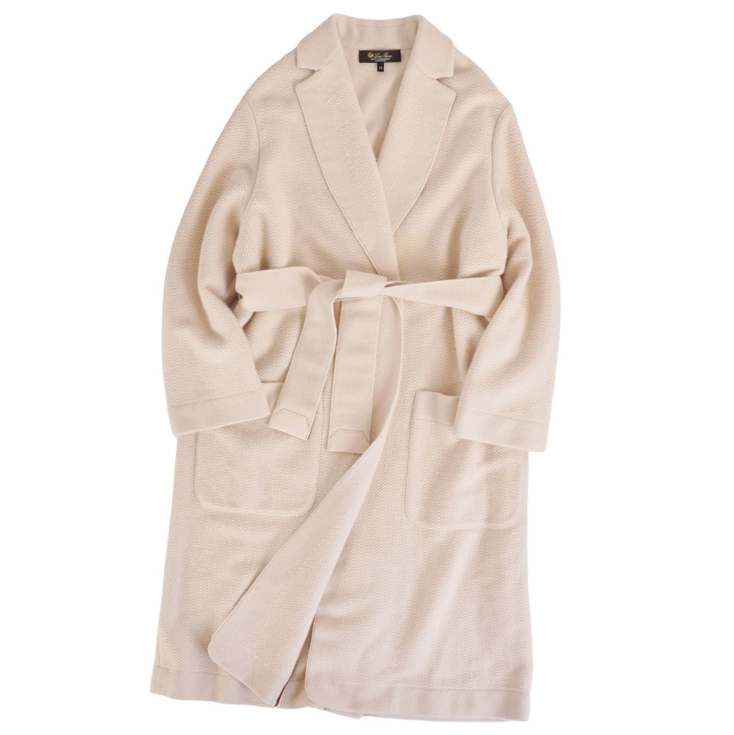 極美品Loro Piana ロロピアーナ ベビーカシミヤ ビキューナ ケーブル 