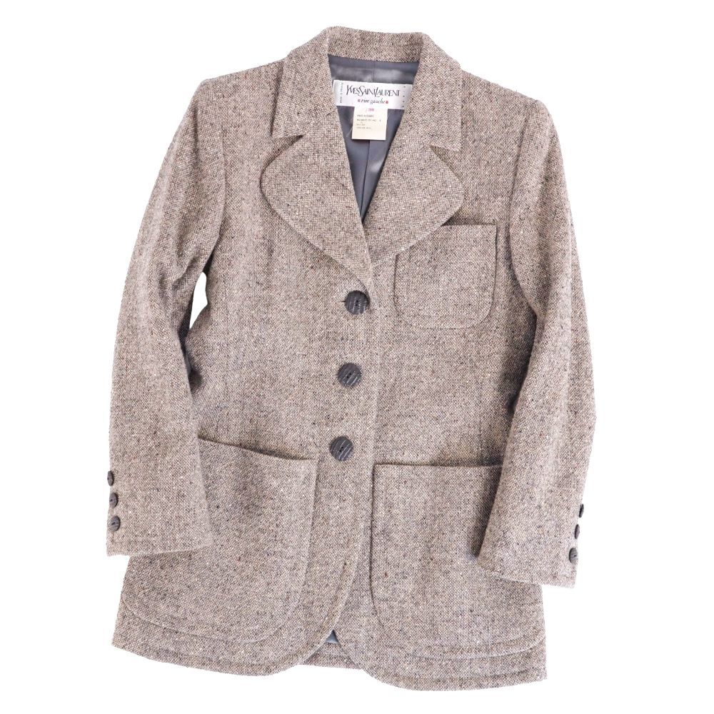 【美品】Yves Saint Laurent（イヴ・サンローラン）ジャケット 美品 Vintage イヴサンローラン Yves Saint Laurent ジ - メルカリ