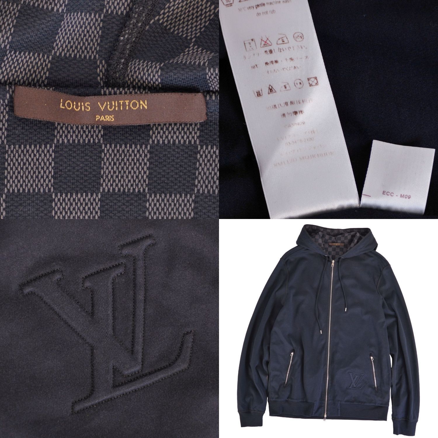 美品 ルイヴィトン LOUIS VUITTON スウェット パーカー 美品 ルイヴィトン LOUIS VUITTON スウェット パーカー