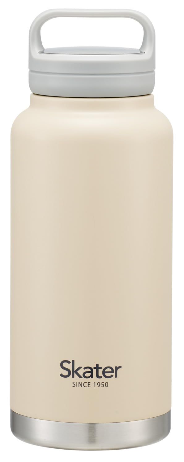 新品 スケーター(Skater) 保温 保冷 ステンレス マグボトル 1000ml スクリューハンドル付 サンドベージュ STSC10-A