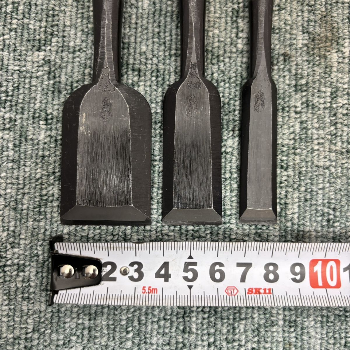 ◎【未使用】 のみ勝 本職用のみ 3本セット 叩きノミ 【未使用／中古 
