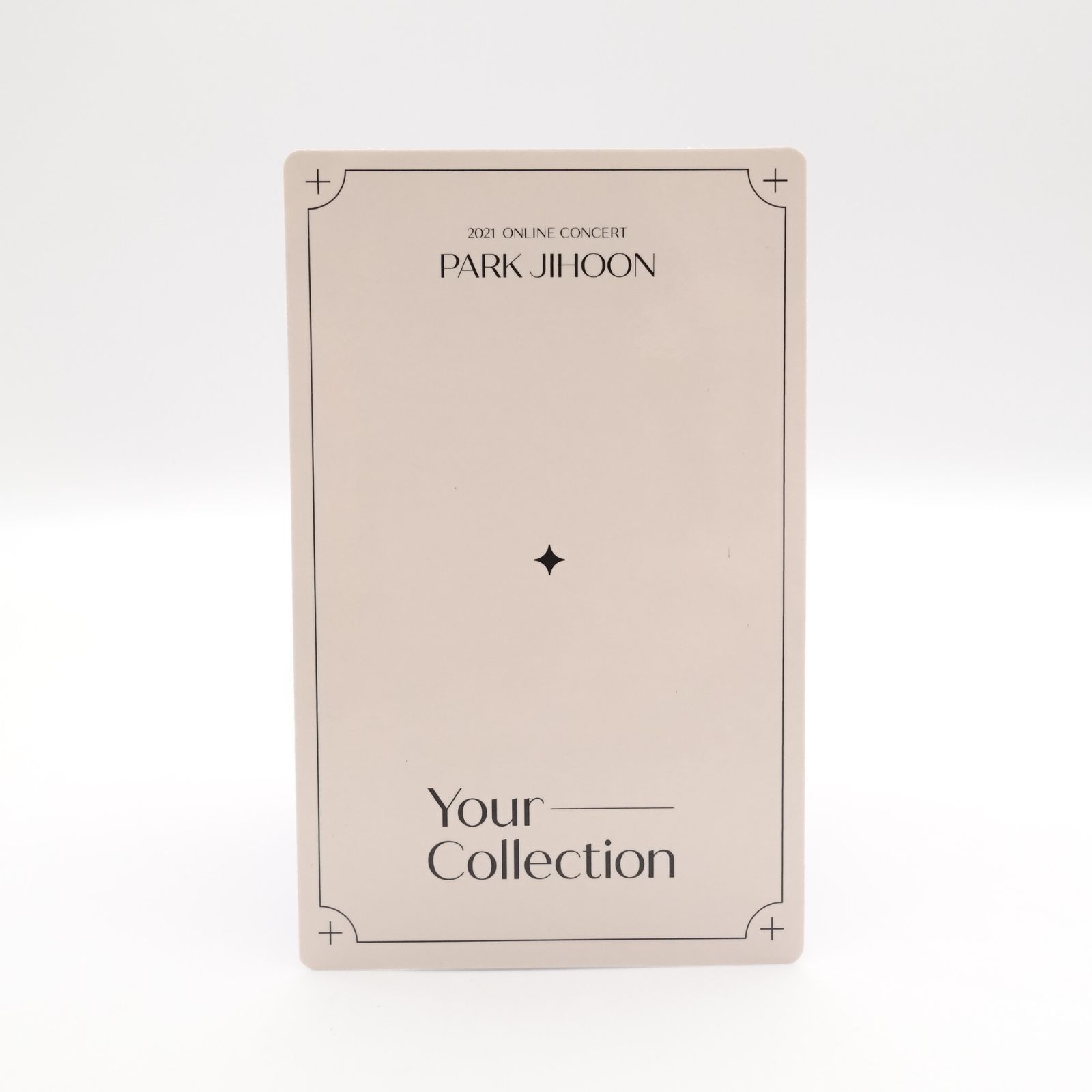 パクジフン 2021ファンミーティング トレカ パクジフン 2021 オンラインコンサート Your Collection トレカ フォト