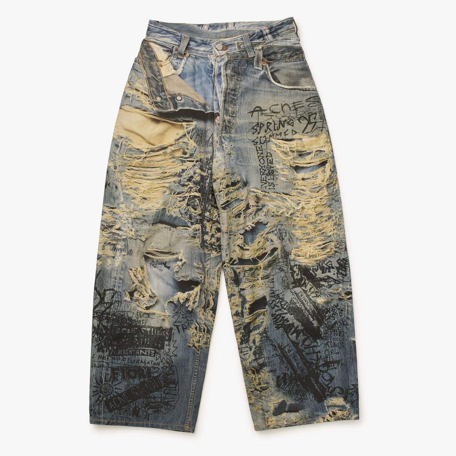 オンラインストア買い acne studios スーパーバギーフィットジーンズ 