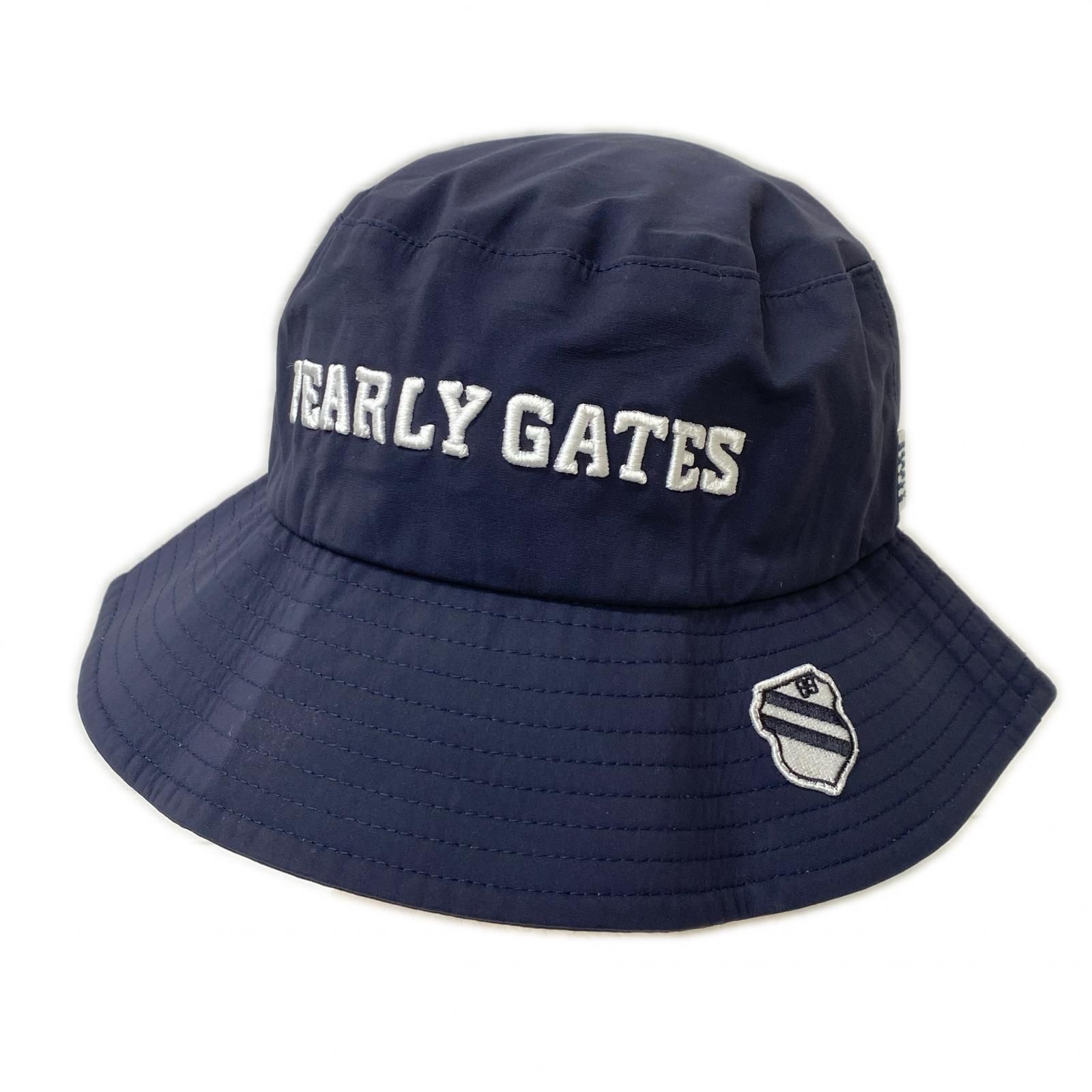 パーリーゲイツ PEARLY GATES ネイビーロゴ文字 ベルト 美品 パーリー パーリーゲイツ PEARLY GATES ネイビーロゴ文字 ベルト 美品 パーリー