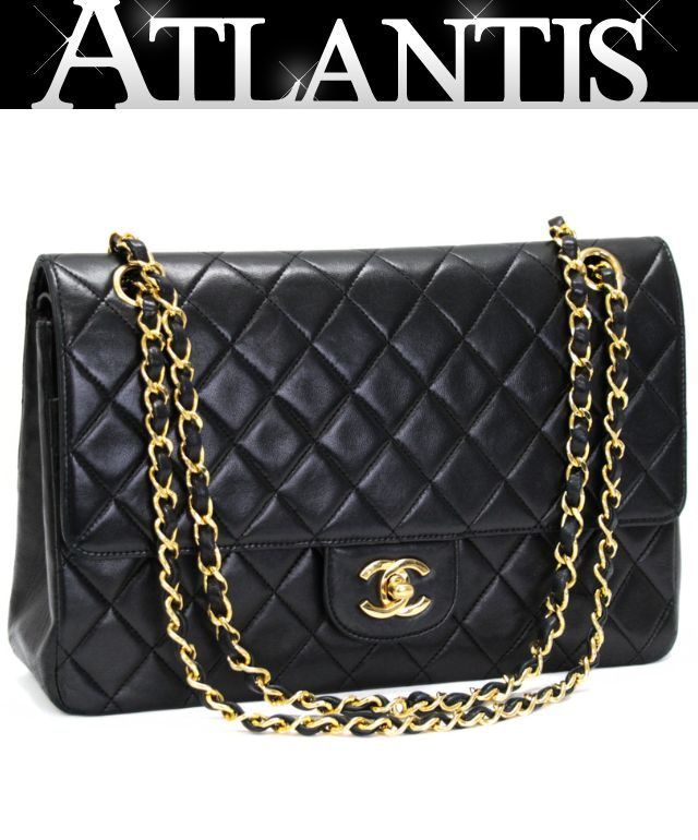 シャネル CHANEL マトラッセ27 ダブルフラップ チェーンショルダー