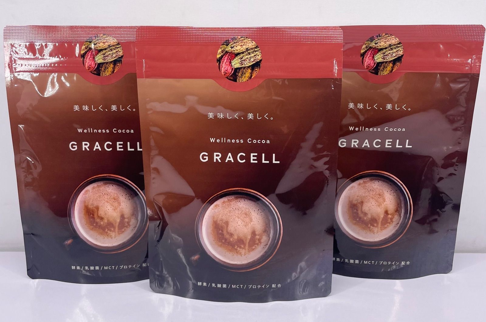 ダイエット食品 GRACELL ココア3袋セット