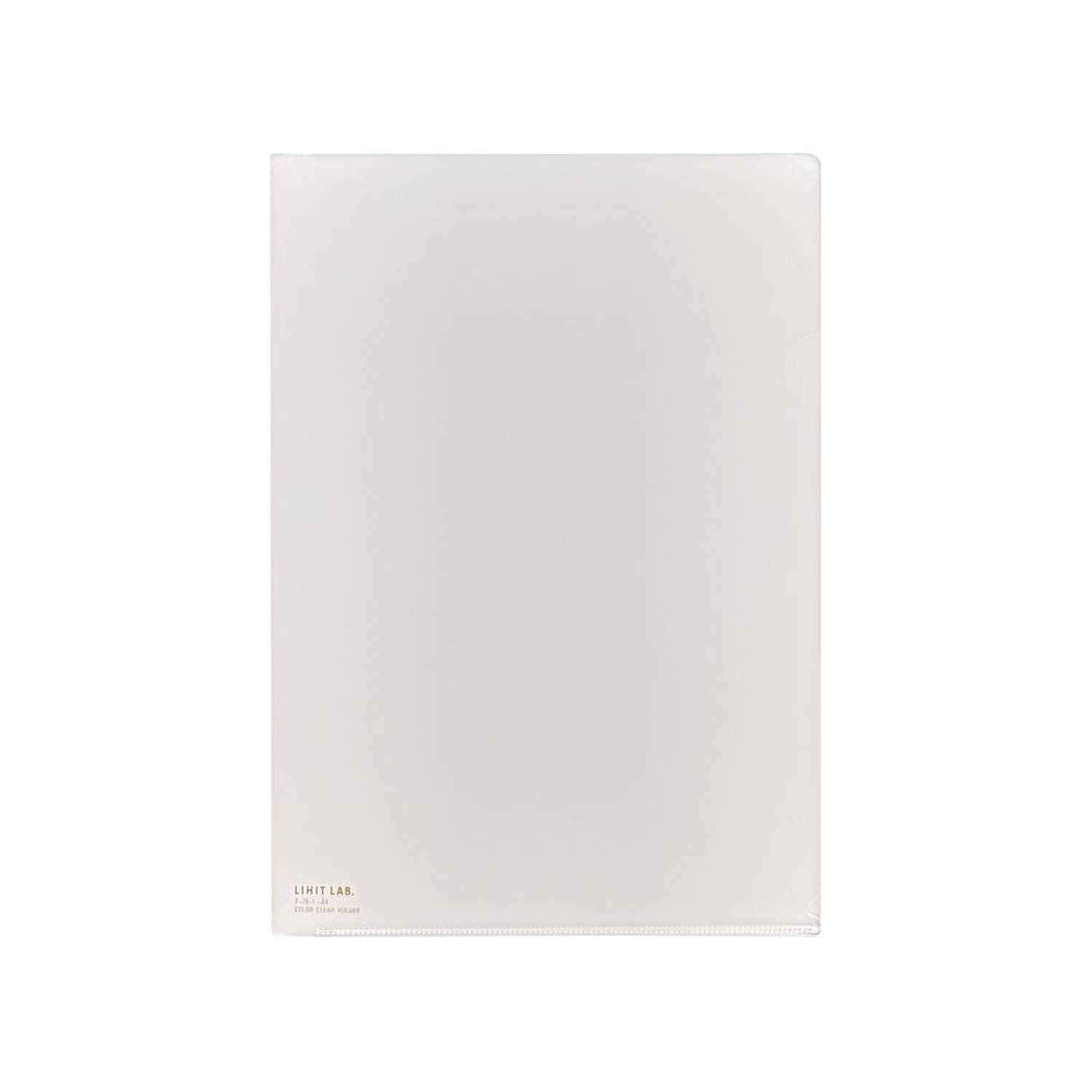 新品 リヒトラブ クリアホルダー 50枚入 A4 乳白 F78-1_50