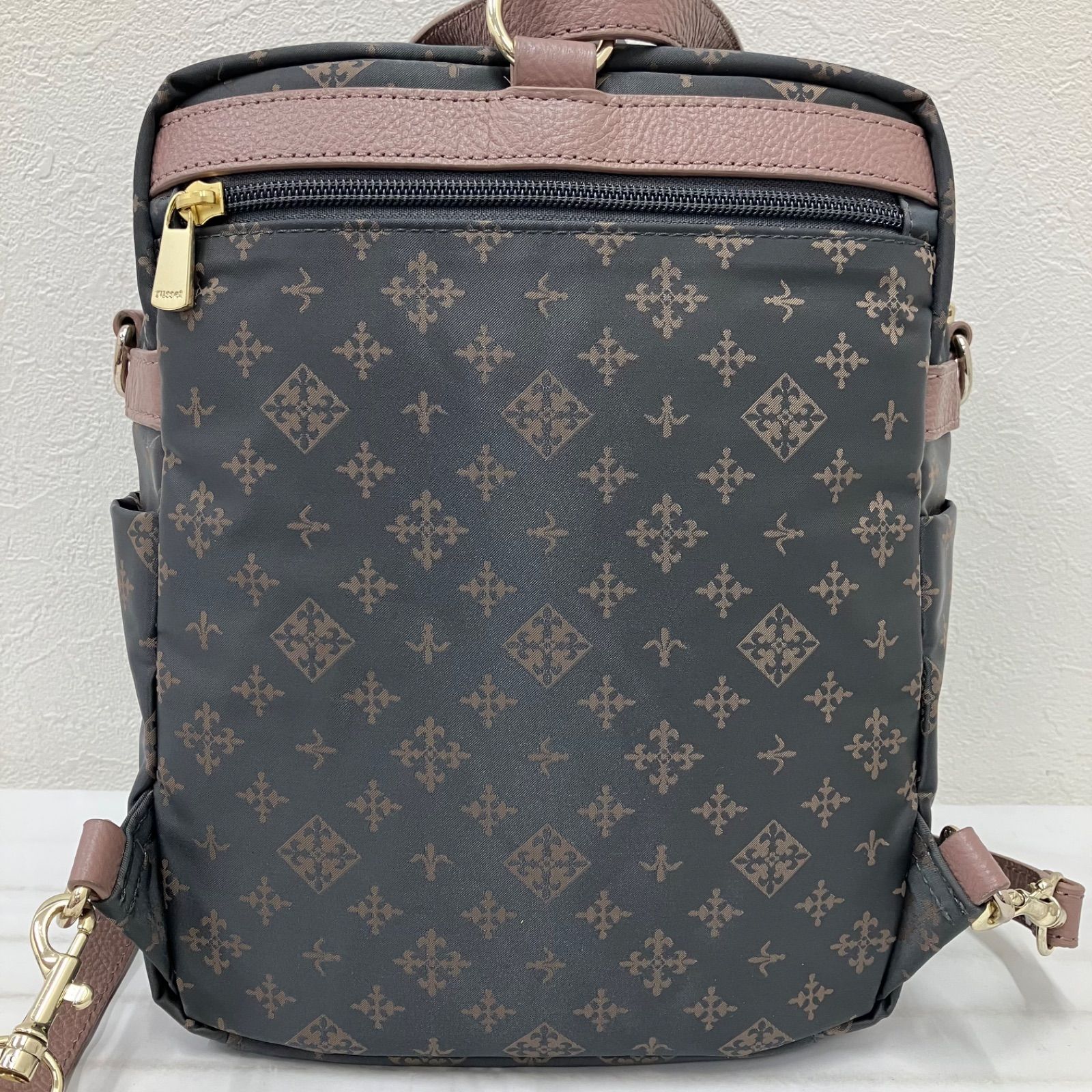 2090 russet ラシット リュック ショルダーバッグ モノグラム 総柄