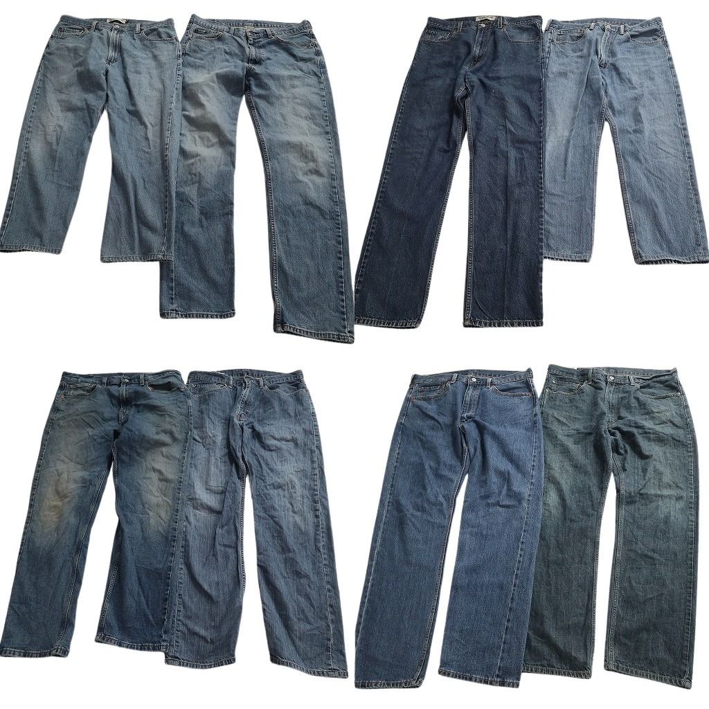 古着卸 まとめ売り リーバイス 505 デニムパンツ 8枚セット ( メンズ