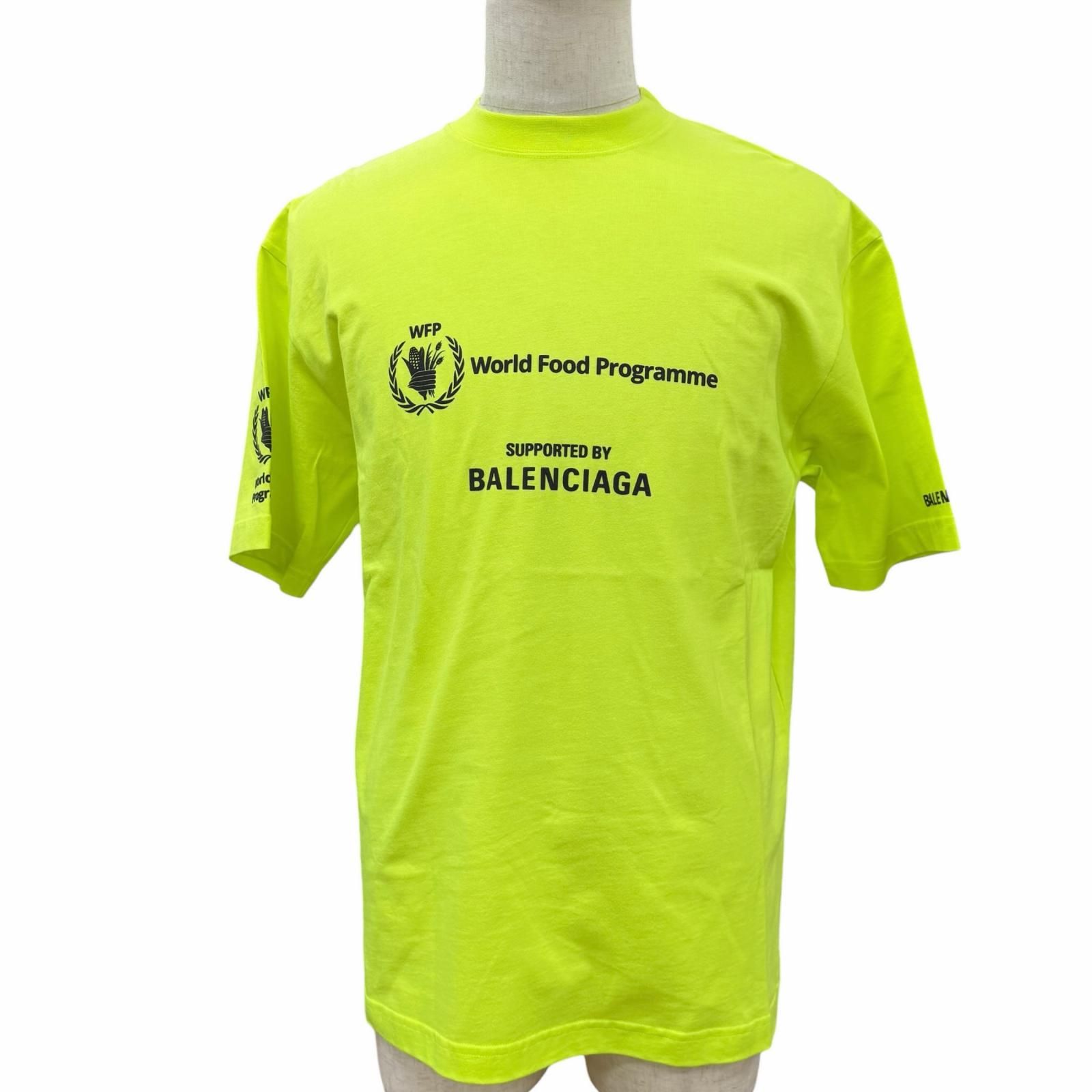 未使用品▽BALENCIAGA バレンシアガ 612966 WORLD FOOD PROGRAMME 