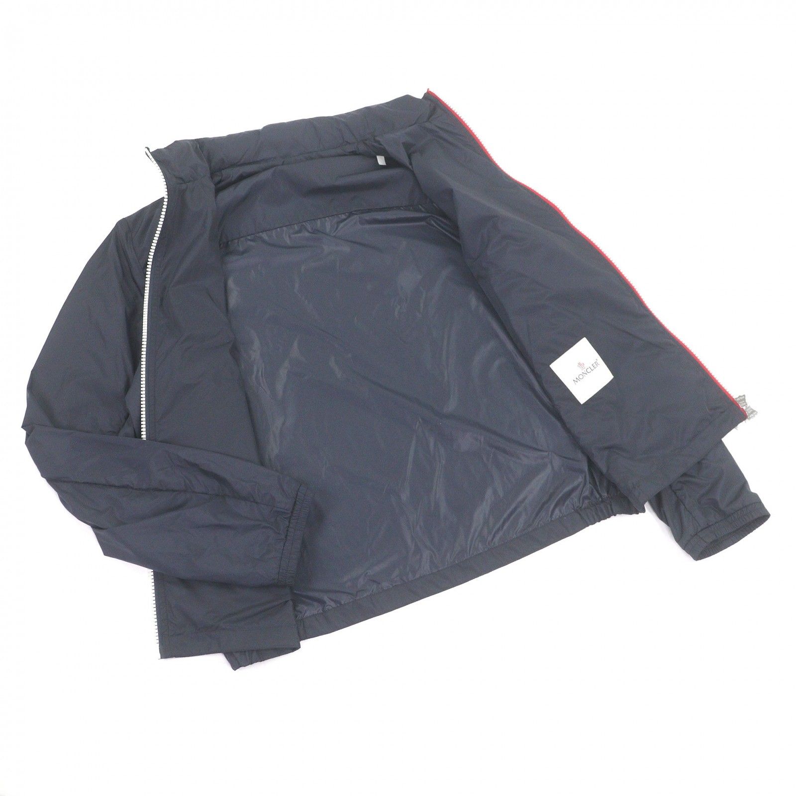 極美品□MONCLER モンクレール KERALLE GIUBBOTTO ロゴワッペン フード 