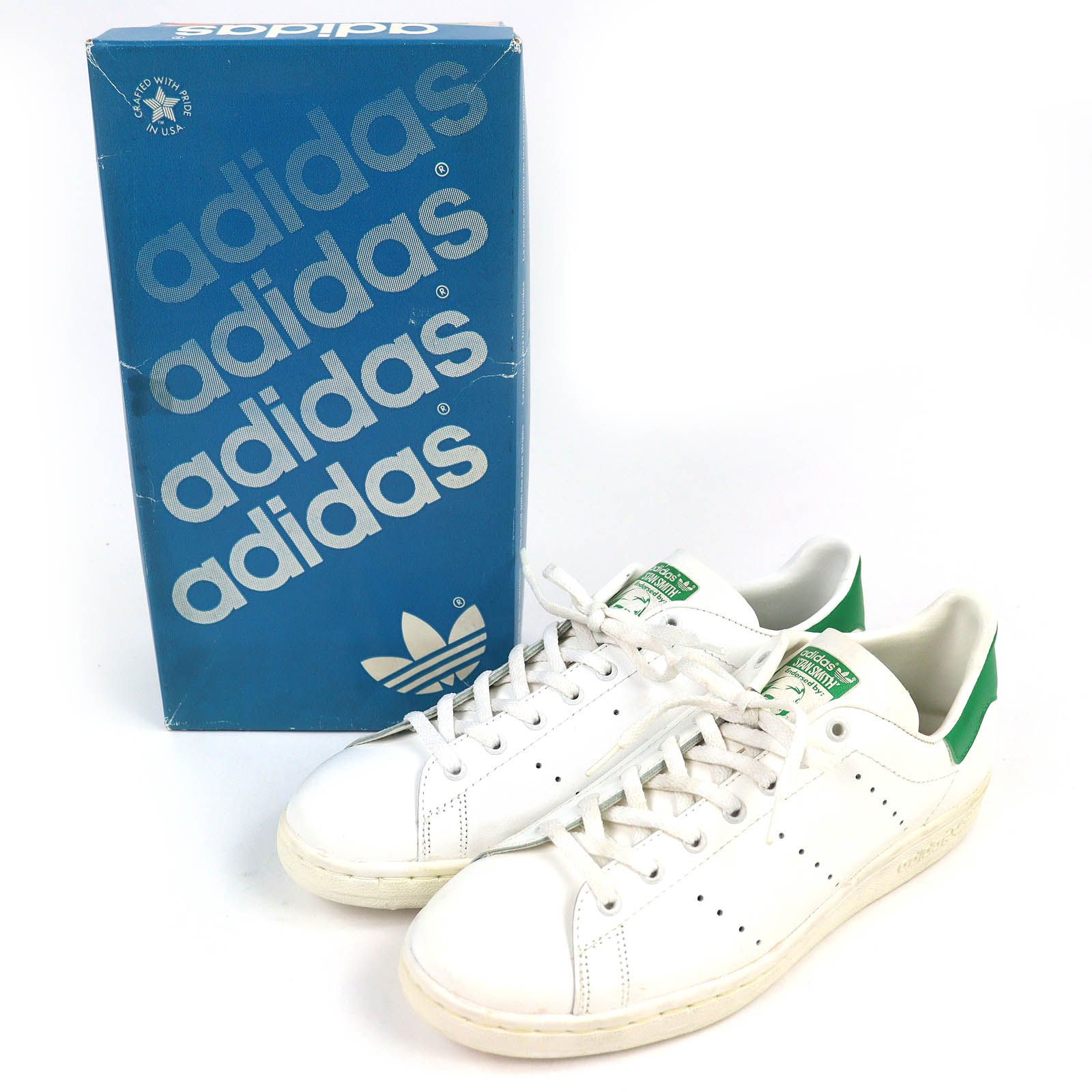 極美品△adidas アディダス ヴィンテージ AF1028 スタンスミス 80s 